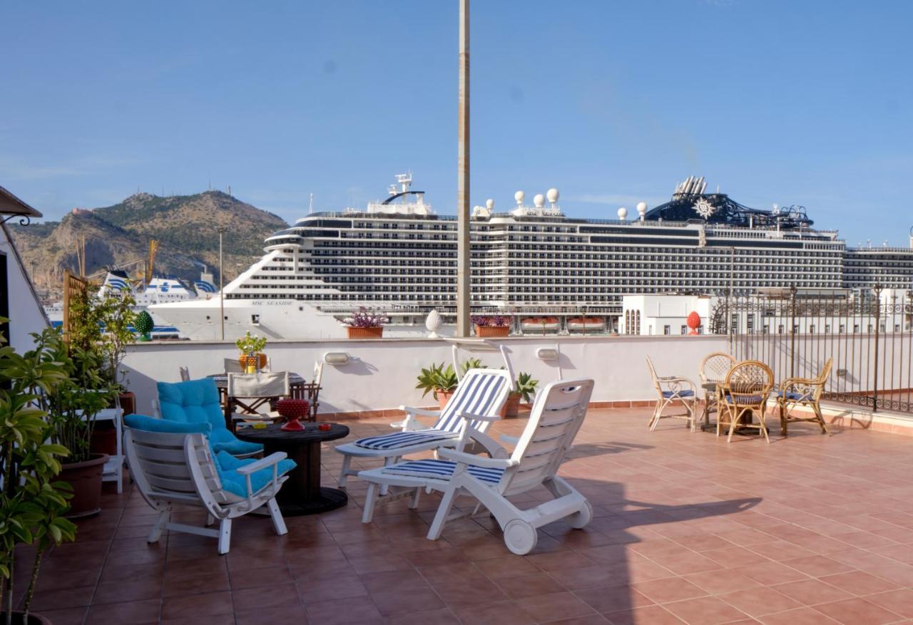 公寓 Attico Con Terrazza Sul Porto 巴勒莫